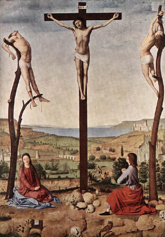 Antonello da Messina Crucifixion  dfgd Norge oil painting art